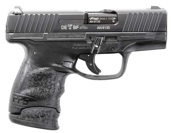 Walther PPS M2 9mm 6+1 3.18" Pistol in Tenifer Black (Night Sights) - 2807696