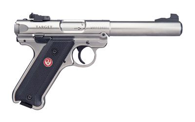 Ruger Mark IV .22 Long Rifle 10+1 5.5" Pistol in Stainless Steel (Target) - 40103