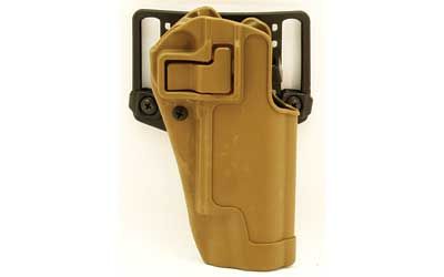 Blackhawk CQC Serpa Right-Hand Multi Holster for 1911 in Coyote Tan Carbon Fiber (5") - 410503CT-R