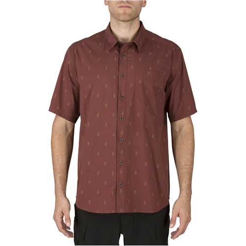 5.11 Tactical Five-O Men's Uniform Shirt in Spartan - Small