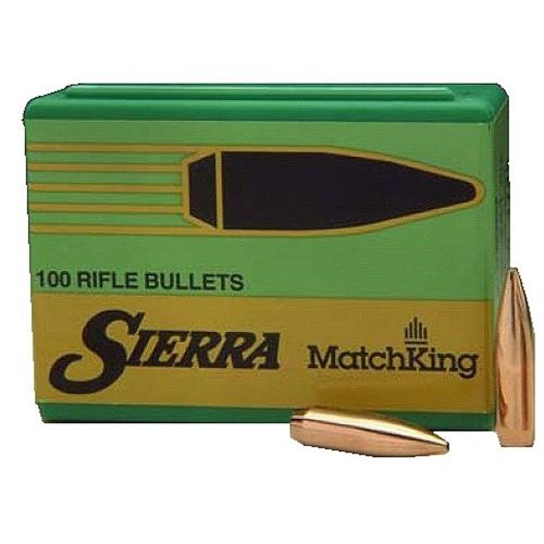 Sierra MatchKing Boat Tail Hollow Point 264 Cal 107 Grain 100/Box 1715