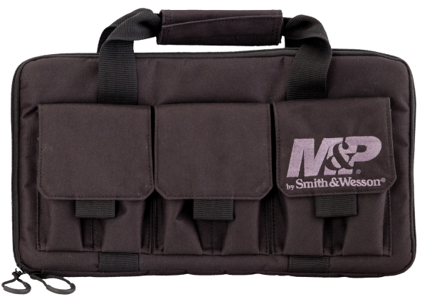 M&P Accessories 110029 Pro Tac Double Handgun Gun Case Nylon Smooth