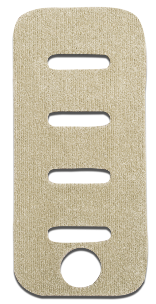 Vertx/Fechheimer MOLLE Adaptor Panel MOLLE Adaptor Panel in Tan Smooth Velcro One-Wrap - VTX5120