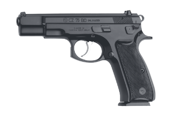 CZ 75 BD 9mm 16+1 4.7" Pistol in Carbon Steel - 91130