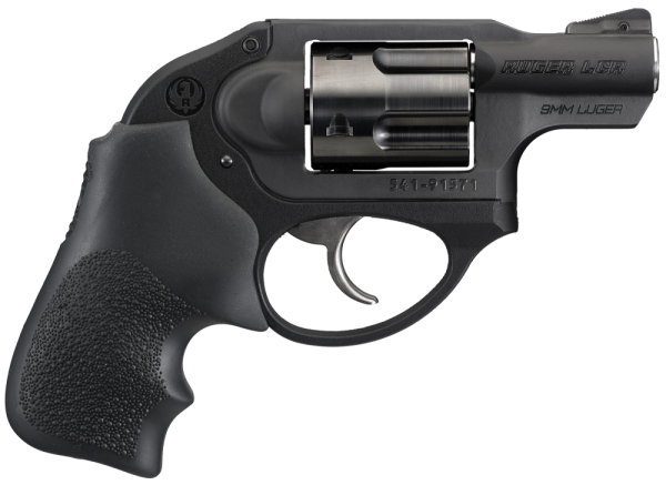 Ruger LCR 9mm 5-Shot 1.9" Revolver in Matte Black - 5456