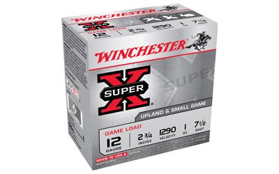 Winchester Super-X .12 Gauge (2.75") 7.5 Shot (25-Rounds) - XU127