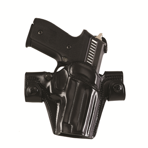 SSS Side Snap Scabbard (Gen 2) Color: Black Gun Fit: Sig-Sauer  P225 (P6) Hand: Right - SSR250B