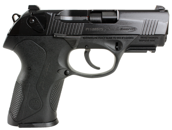 Beretta PX4 Storm .40 S&W 12+1 3.2" Pistol in Black (Black Interchangeable Backstrap Grips) - JXC4F21