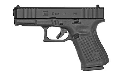 Glock G19 Gen5 Compact 9mm 15+1 4.02" Pistol in Black - UA195S203