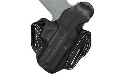 Desantis Gunhide 1 Thumb Break Scabbard Right-Hand Belt Holster for Smith & Wesson L-Frame in Black (3") - 001BA33Z0
