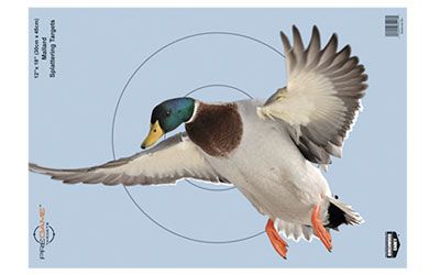 Birchwood Casey Pregame Target, Target With Visible Vitals, Duck, 12x18, 8 Targets 35407