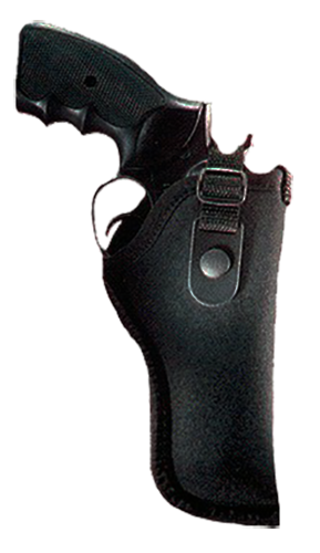 Uncle Mike's Sidekick Right-Hand Belt Holster for Medium/Large Revolver in Black (4" - 6.5") - 21034