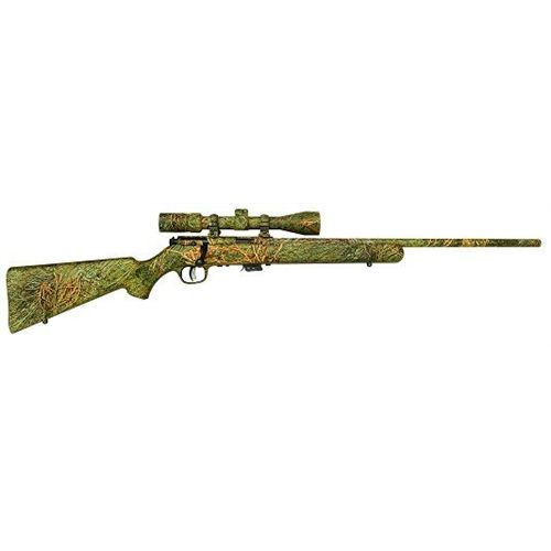 Savage Arms 93R17 XP Camo Brush .17 HMR 5-Round 22" Bolt Action Rifle in Blued - 96765