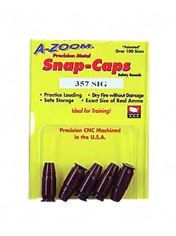 Azoom 357 Sig Snap Caps 5 Pack 15159