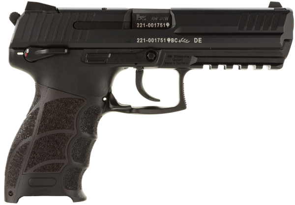 Heckler & Koch (HK) P30LS .40 S&W 10+1 4.44" Pistol in Polymer (V3 Long Slide) - 734003LSA5