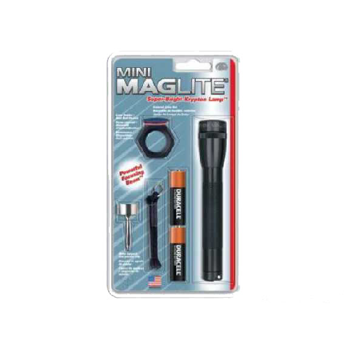 MagLite Mini Mag Flashlight in Black (5.75") - M2A01C
