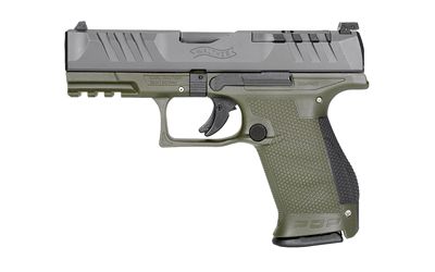 Walther PDP Compact Optic Ready 9mm 15+1 4" Pistol in Green - 2858428