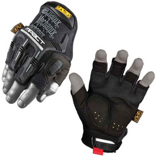 Mechanix Wear-M-PactÂ® Fingerless Glove Color:Covert Size:Medium