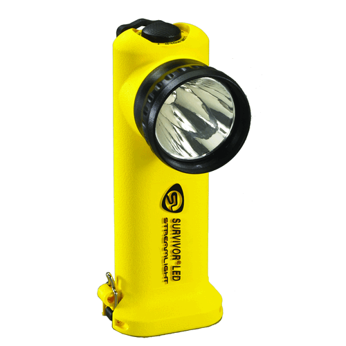 Streamlight Survivor LED- Rechargeable Charger: No Charger Color: Black