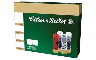 Sellier & Bellot Shotshell .12 Gauge (2.75") Buckshot Shot (10-Rounds) - SB12BSH