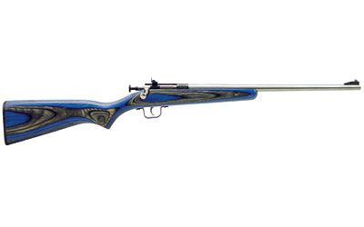 Crickett KSA2223 Single Shot Bolt 22 Long Rifle (LR) 16.12" 1 Laminate Blue Stk Blued
