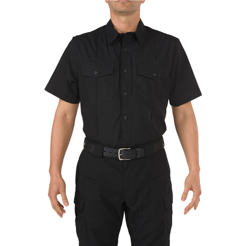 5.11 Tactical PDU Class B Men's Uniform Shirt in Black - Medium