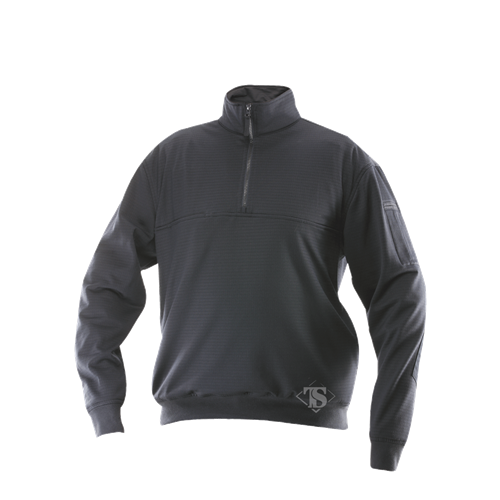Tru Spec Grid Job Shirt Men's 1/2 Zip Jacket in Midnight Navy - X-Large