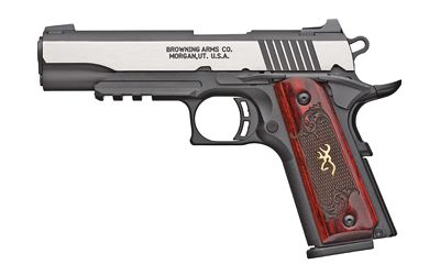 Browning 1911-380 Black Label Medallion Pro Compact .380 ACP 8+1 3.63" 1911 in Matte Black - 51970492