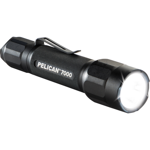Pelican 7000 Flashlight in Black (5.3") - 070000-0001-110