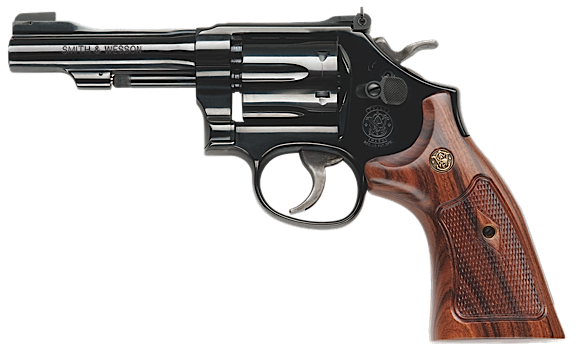 Smith & Wesson 48 .22 Winchester Magnum 6-Shot 4" Revolver in Blued (Classic) - 150717