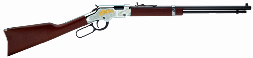 Henry Repeating Arms Golden Eagle .22 Long Rifle 21-Round 20" Lever Action Rifle in Blued - H004GE