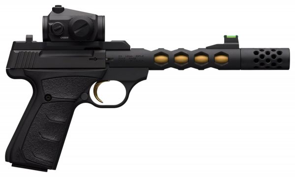 Browning Buck Mark Vision SR .22 Long Rifle 10+1 5.90" Pistol in Matte Black - 51582490