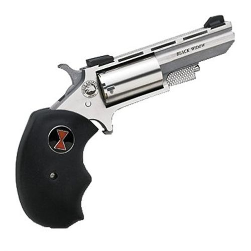 North American Arms Magnum .22 Long Rifle 5-Shot 2" Revolver in Stainless (Black Widow) - BWC