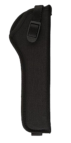 Uncle Mike's Sidekick Right-Hand Belt Holster for Medium/Large Double Action Revolver in Black (7" - 8") - 81041