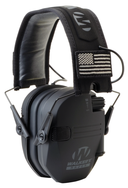 Walkers Game Ear Razor Patriot Earmuff 23 dB Black