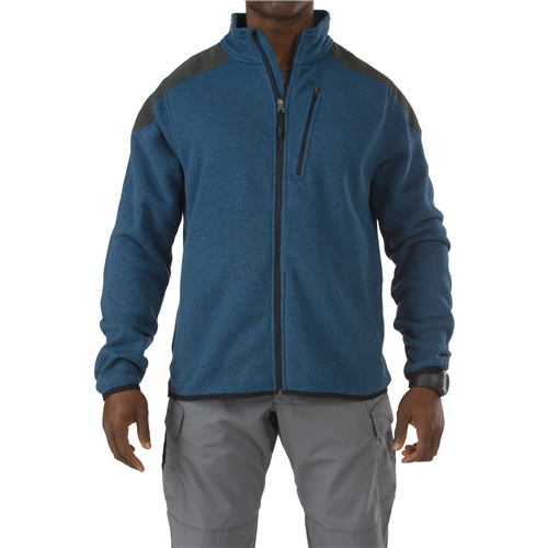 5.11 Tactical Tactical Men's Full Zip Sweater in Regatta - X-Large