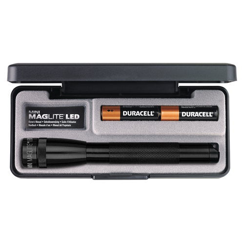 MagLite Mini Mag Flashlight in Black (6.607") - SP22017