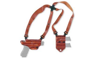 Galco International Miami Classic II Right-Hand Shoulder Holster for 1911 in Tan (5") - MCII212