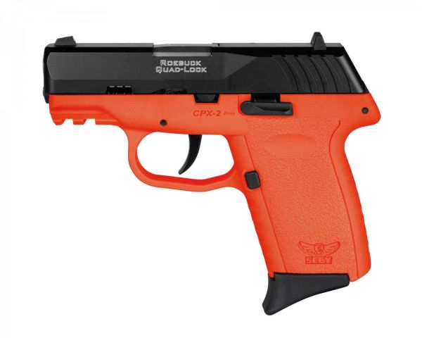 SCCY CPX-2 Gen3 9mm 10+1 3.10" Pistol in Orange - CPX2CBORG3