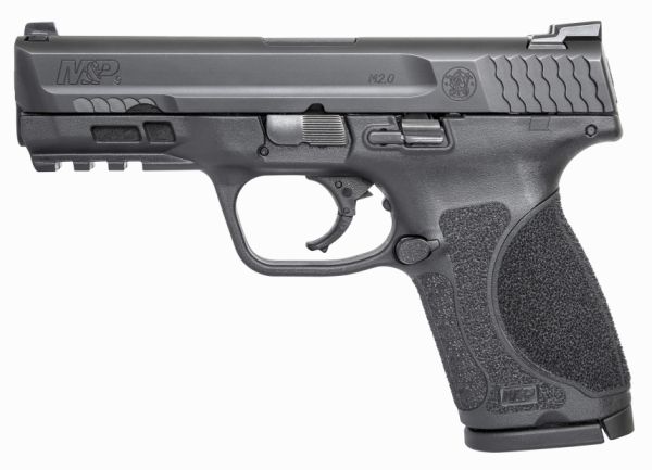 Smith & Wesson M&P M2.0 Compact *MA Compliant 9mm 10+1 4" Pistol in Matte Black - 12466