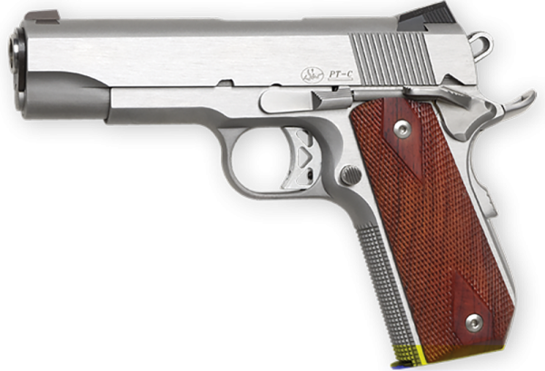 Dan Wesson Commander .45 ACP 8+1 4.25" 1911 in Stainless Steel (Classic Bobtail *CA Compliant*) - 01912
