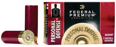 Federal Cartridge Premium Personal Defense .12 Gauge (2.75") 00 Buck Shot Lead (5-Rounds) - PD13200