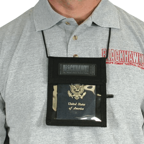 Blackhawk Neck ID-Badge/Pen Holder in Black - 90ID01BK