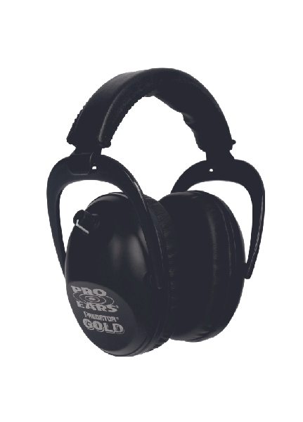 Pro Ears GSP300BLK Gold Earmuff Black