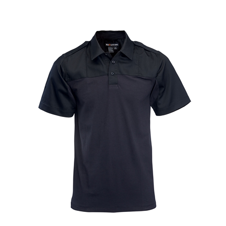 5.11 Tactical PDU Rapid Men's Short Sleeve Polo in Midnight Navy - X-Large