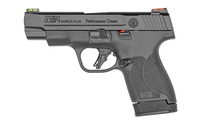 Smith & Wesson M&P Performance Center Shield Plus 9mm 10+1 4" Pistol in Matte Black - 13252