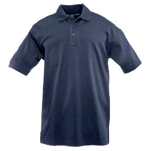 5.11 Tactical Tactical Men's Short Sleeve Polo in Dark Navy - X-Large