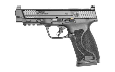 Smith & Wesson M&P M2.0 Optic Ready 10mm 15+1 4.60" Pistol in Matte Black - 13387