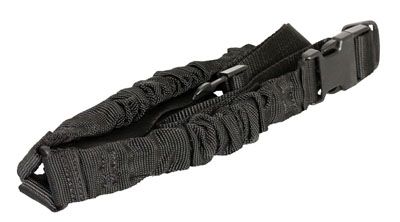 Aim Sports One Point Elastic Multi-Length Rifle Sling Black Color AOPS