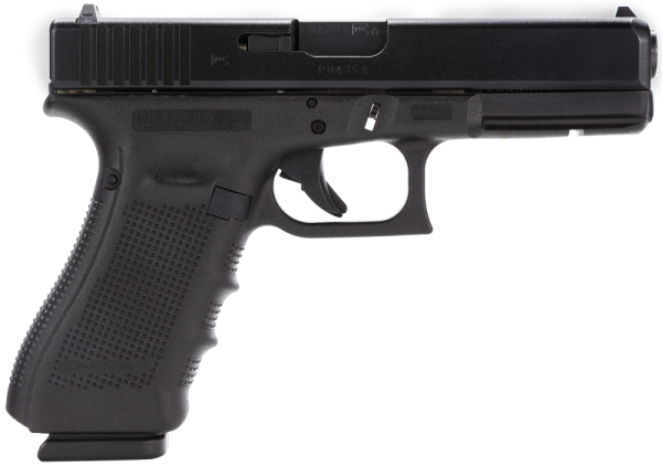 Glock 37 .45 Glock 10+1 4.49" Pistol in Polymer (Gen 4) - PG3750201
